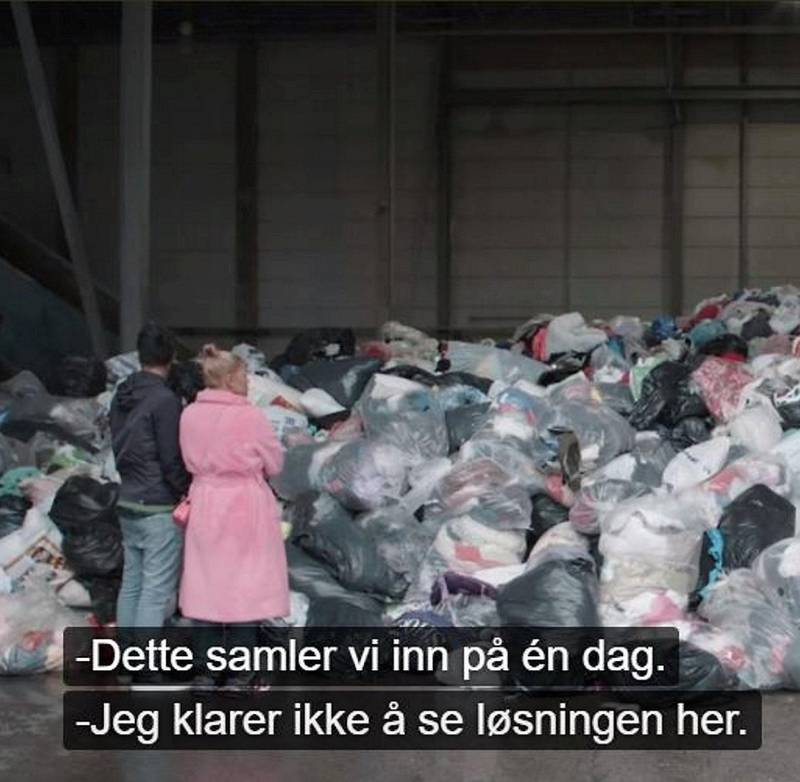 Det virkelig store klessjokket handler om fast fashion og produksjon av klær med dårlig kvalitet, skriver Trond Ivar Vestre. Skjermdump: NRK