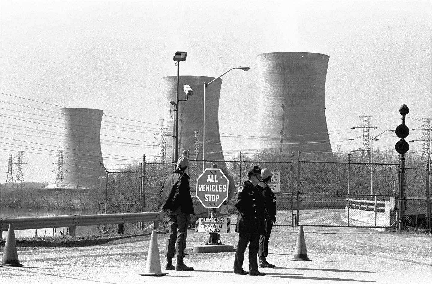 Kjernekraftverket på Three Mile Island, der en ulykke inspirerte No Nukes-konsertene i 1979.