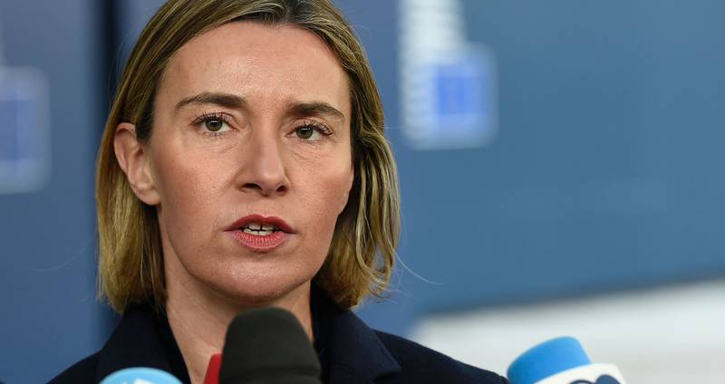PENGER: EU skal finansiere migrasjonsprosjekter i Nord-Afrika. Her EUs utenrikssjef Federica Mogherini.  