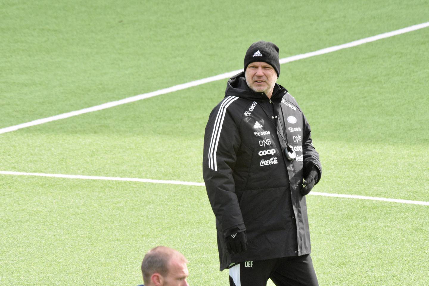 Vålerenga-trener Dag-Eilev Fagermo under fredagens trening.