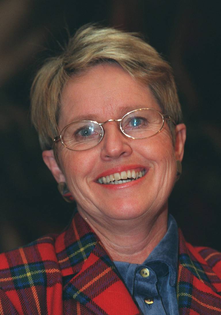 Turid Lilleheie i 1998, da hun ble leder i Norsk Tjenestemannslag