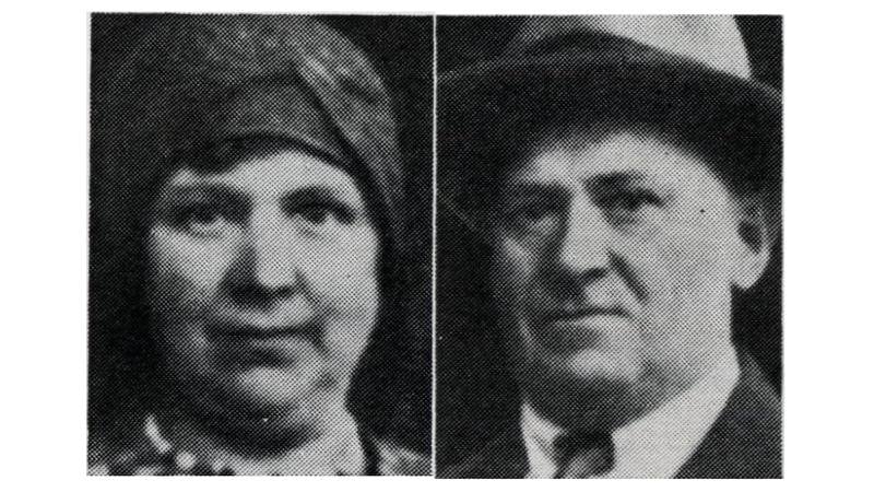 Lina Dabrosin og Samuel Girsch Jankelev Dabrosin. Hun døde 1. desember 1942, ble sendt rett i gasskammeret ved ankomst til Auschwitch. Han døde i leiren 16. februar.