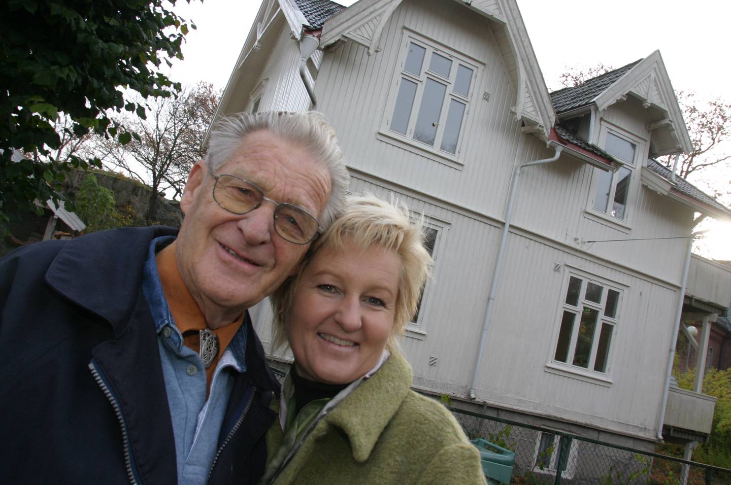Demokraten var med da Egil Carlsen og Irén Meyer flyttet Åpent hus til Steffens vei 1 i oktober 2004.