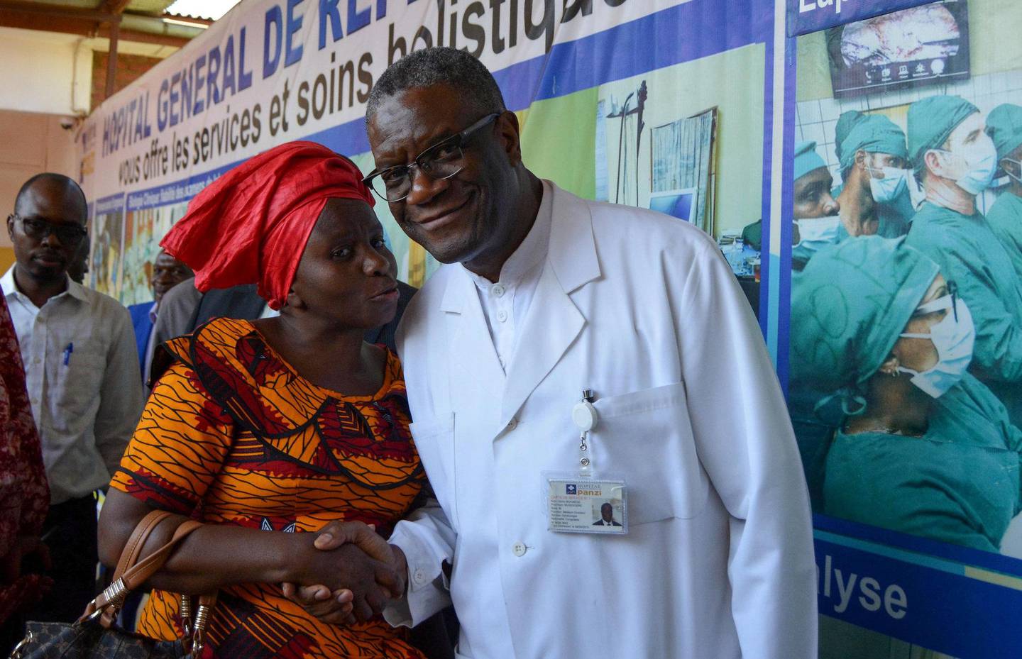 FREDSPRISVINNER: Gynekologen Denis Mukwege får Nobels fredspris i år for sitt arbeid for voldtatte kvinner i DR Kongo. Voldtekt som våpen blir brukt i konflikt verden over. FOTO: NTB SCANPIX