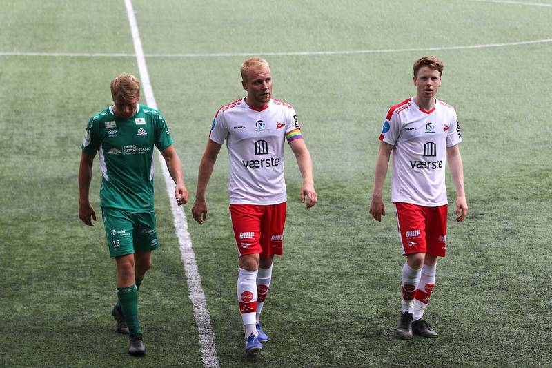FFK, her ved Henrik Kjelsrud Johansen og Håvard Åsheim, restartet oppkjøringen til årets sesong i Postnordligaen med 1-0 hjemme mot Kvik Halden.