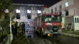 82 døde etter brann på koronasykehus i Bagdad
