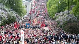 Rekkefølgen i barnetoget i Oslo 17. mai 2022