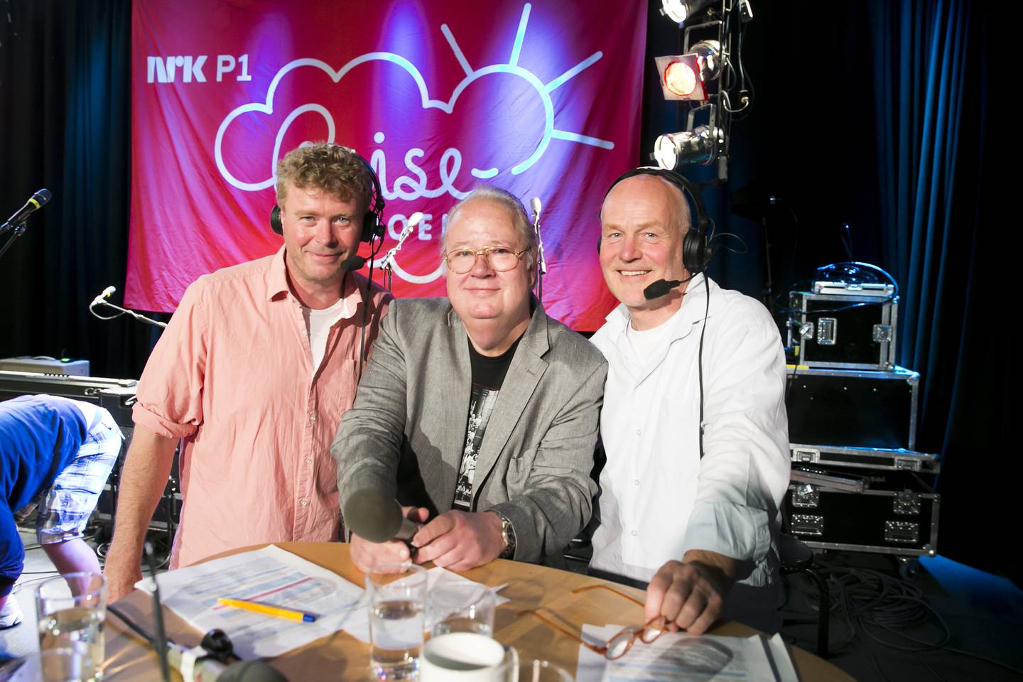 Øystein Bache og Rune Gokstads 50-årssending for «Reiseradioen» i 2013 inkluderte mange tidligere programledere, blant Knut Borge som gikk bort i 2017.