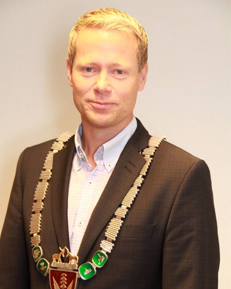 LUNNER: Ordfører Harald Tyrdal.