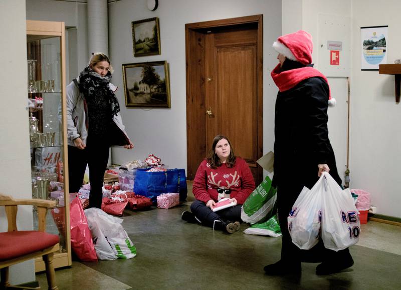 Det ble en hard innspurt for alle de frivillige før jul. Men alle som ba om hjelp fikk mat og gaver.