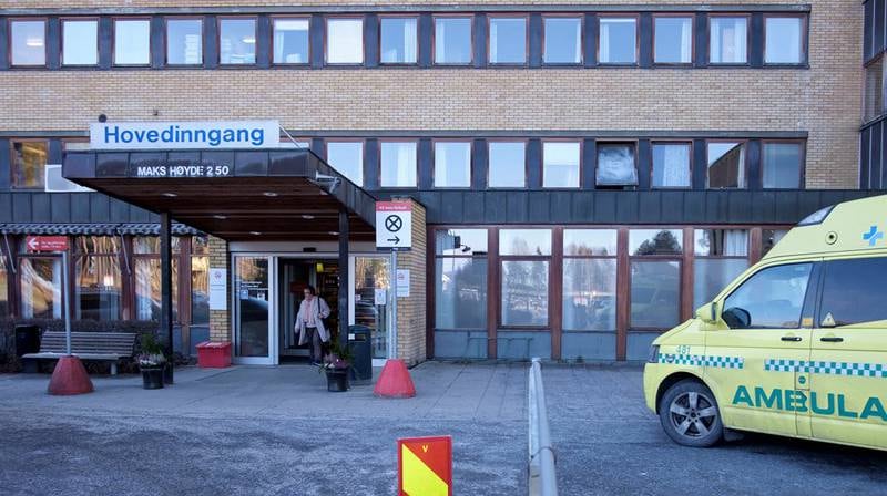 Vestre Vikens to sykehus i Kongsberg og Ringe­rike (bildet) deler tredjeplassen med Harstad sykehus. 