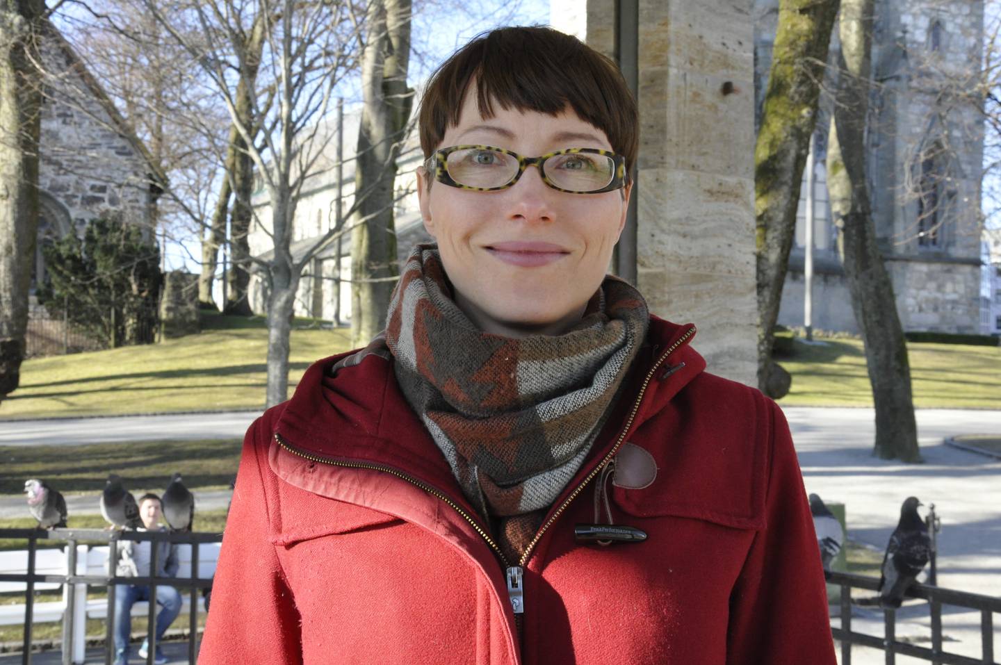 Sara Mauland, talsperson for 8. marskomiteen i Stavanger.