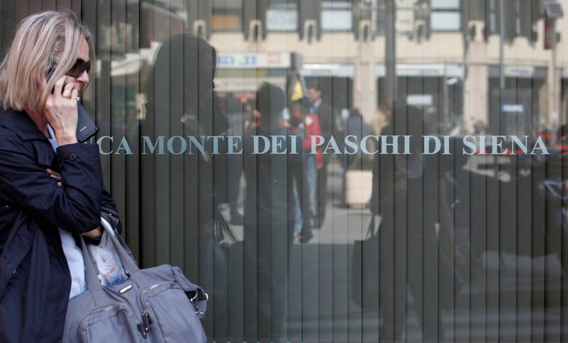 Verdens eldste bank, Monte dei Paschi di Siena, er blant de italienske bankene som trenger krisehjelp. 