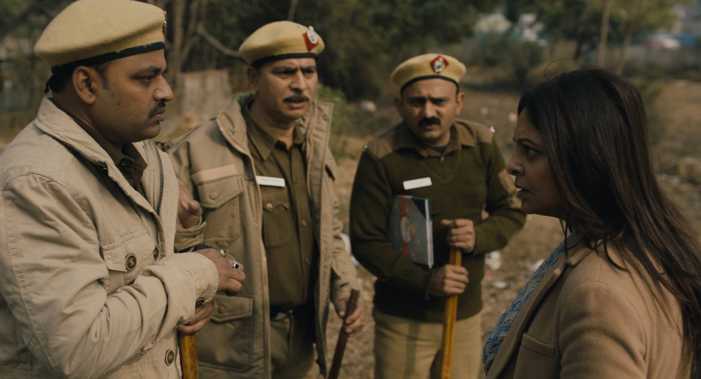 Politisjefen Vartika Chaturvedi (Shefali Shah) må røske i late, udugelige og uengasjerte mannlige politikollegaer for å få dem til å jobbe raskere med en voldtektssak i denne serien.