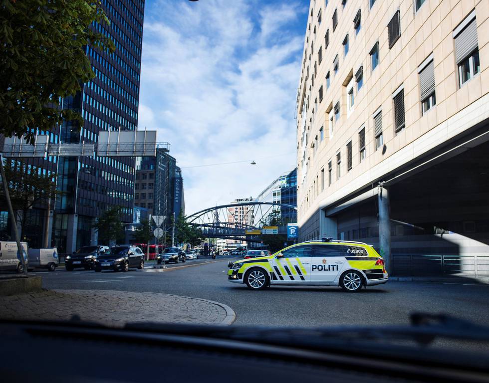 Politiet har flere innsatsområder der de kontrollerer ekstra mange. Dette bildet er tatt i Schweigaards gate i Oslo sentrum.