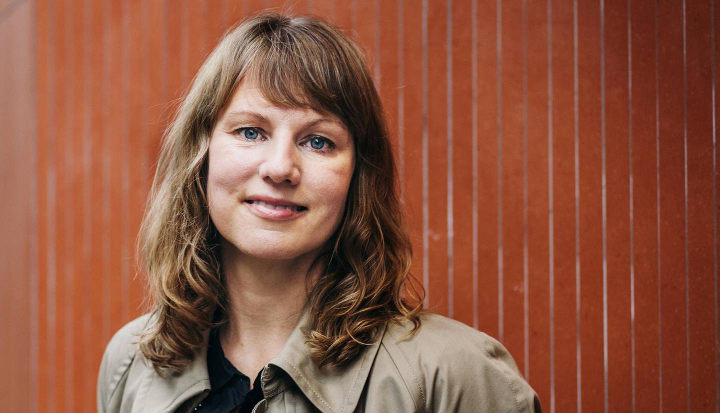 Kristin Valla med ny roman, Ut av det blå.