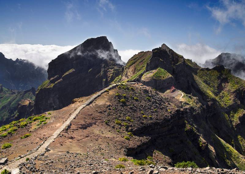 Godt tilrettelagte stier tar deg til topps på Madeira. FOTO: ISTOCK/DIGITALG