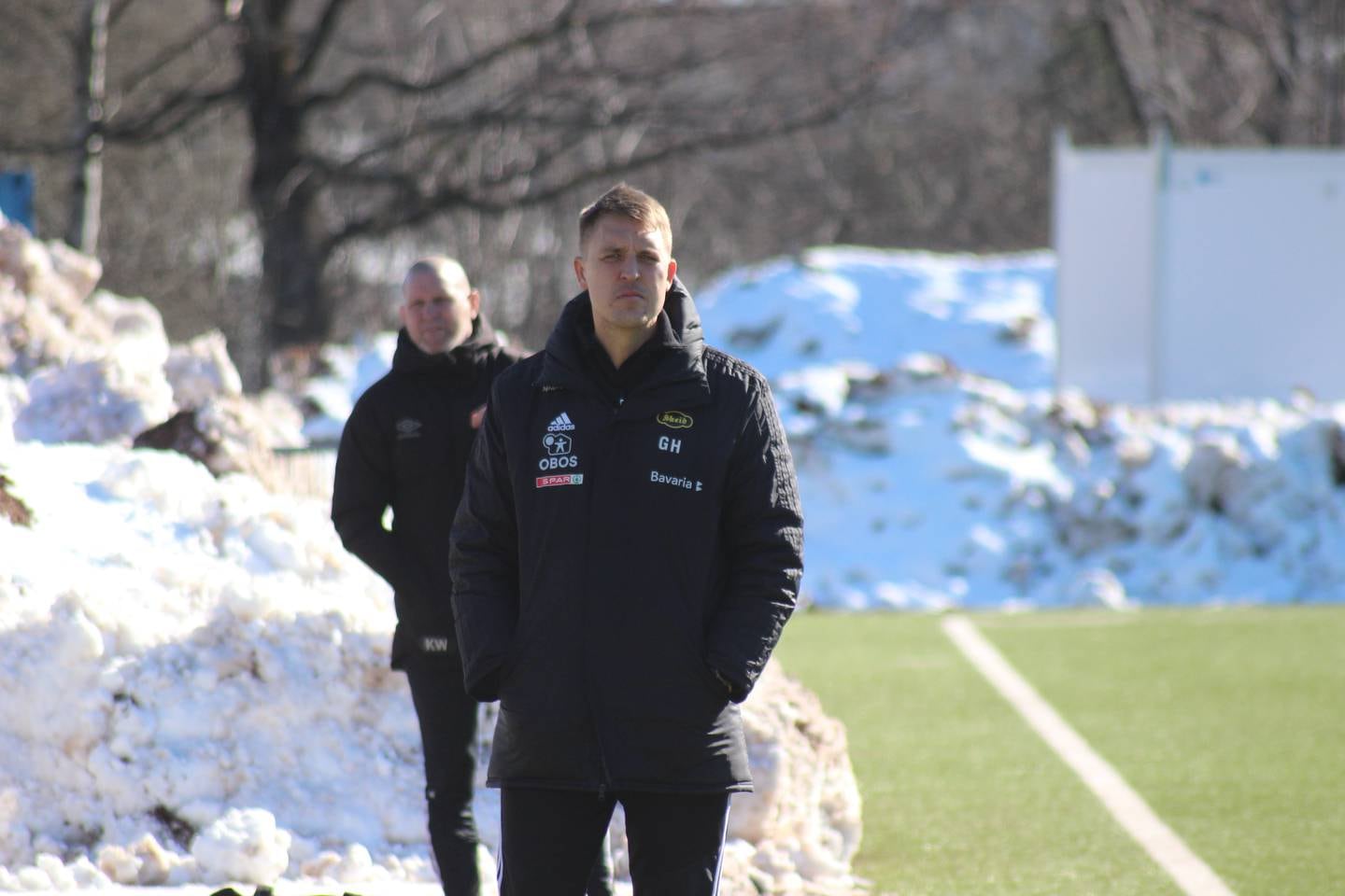 Skeid-trener Gard Holme var ikke helt fornøyd med det laget hans leverte i generalprøven, mot Strømmen.