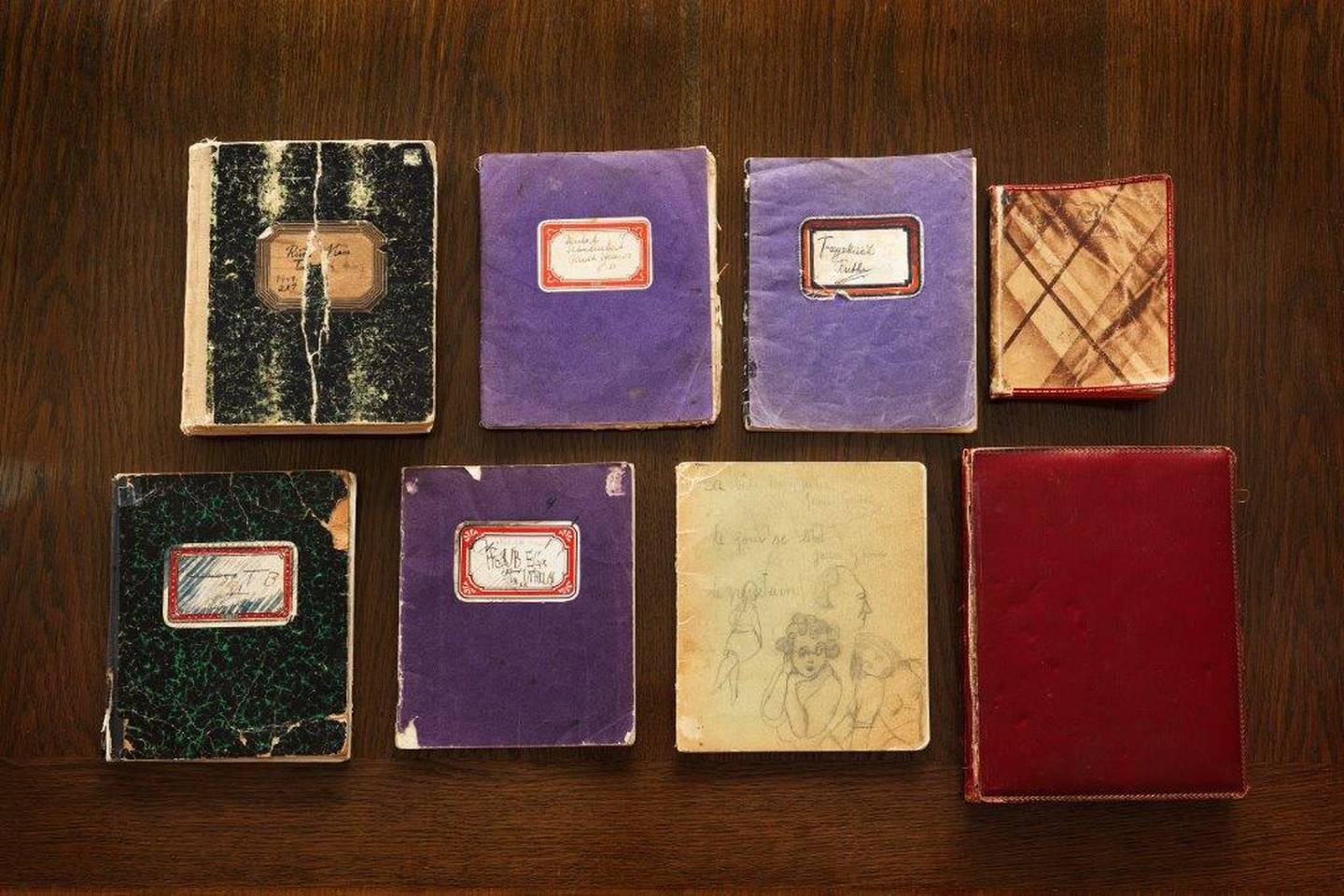 Ruth Maiers dagbøker, ligger nå i HL-senterets arkiver