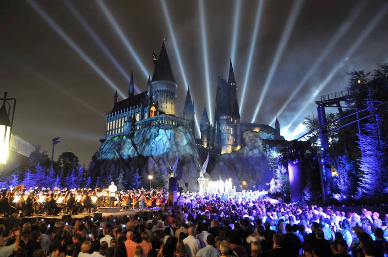 Det fantastiske Harry Potter-universet trekker millioner av turister til Universal’s Islands of Adventure. FOTO: UNIVERSAL ORLANDO RESORT