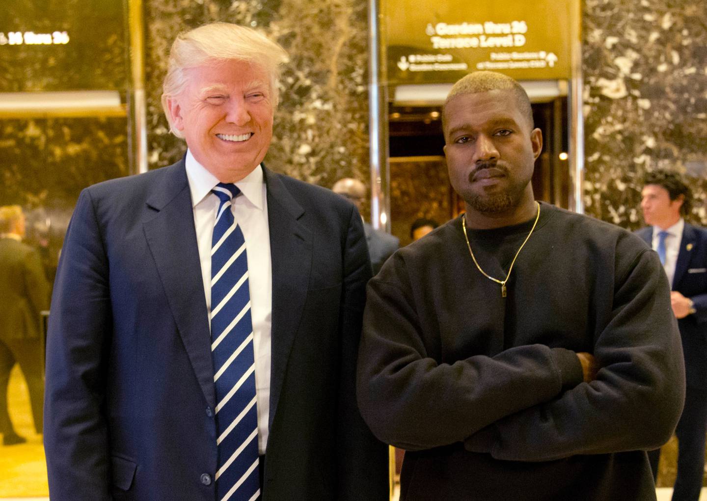 Trump og Kanye