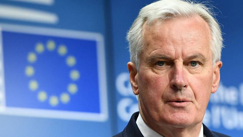 EUs sjefforhandler er Michel Barnier.
