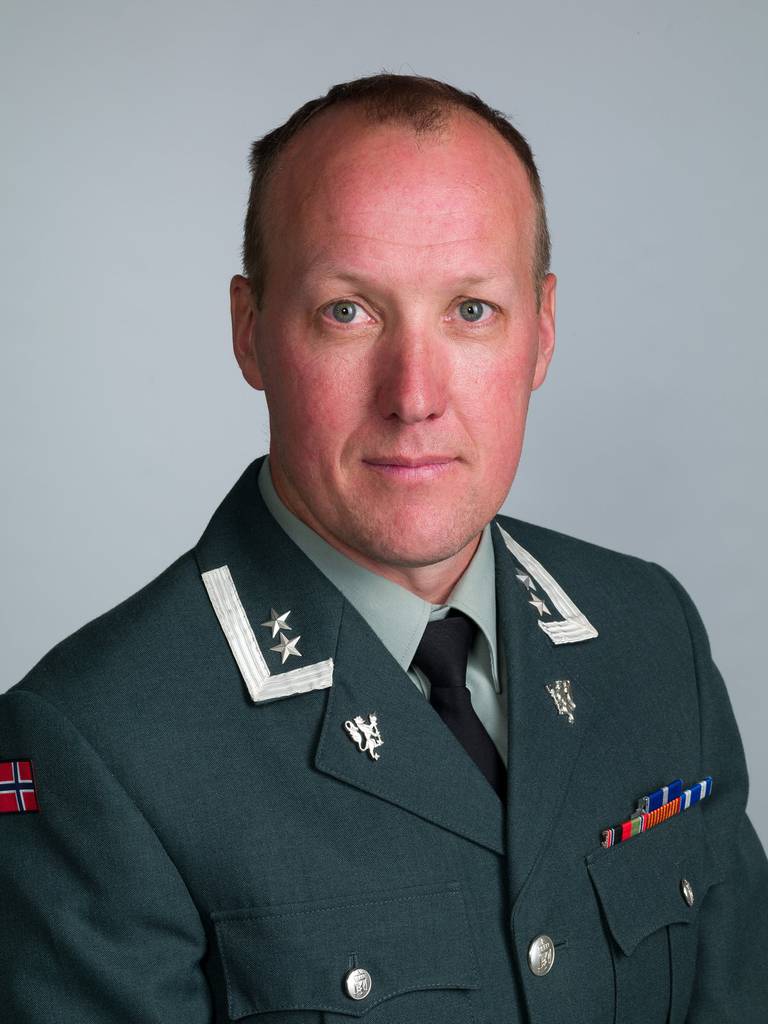 Sigbjørn Halsne, hovedlærer for landmakt på Forsvarets høgskole.