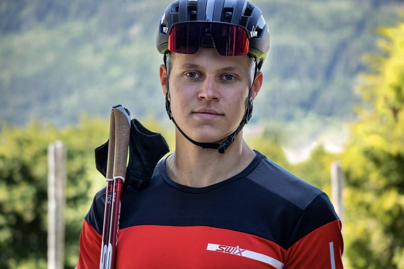 Kevin Brekken Ramsfjell (22) gikk fra Nordkapp til Lindesnes på rulleski.