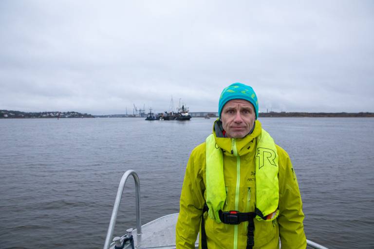 Leder i MDG Fredrikstad, Erik Skauen synes det er trist å se videoen fra fugleøya.