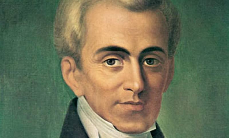 Det første statsoverhodet i et uavhengig Hellas, Ioannis Kapodistrias, kom rett fra jobben som russisk utenriksminister i 1827. FOTO: WIKIMEDIA COMMONS