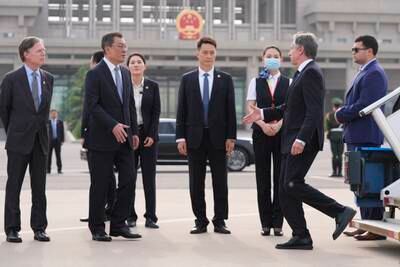 Blinken i Beijing – duket for tøffe samtaler med kinesiske ledere