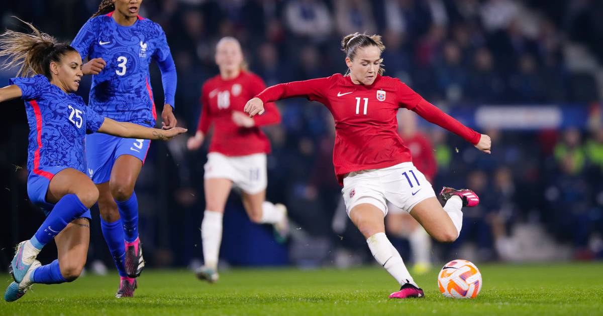 Riten by two strokes post when Norwegian women’s football clobbered France – Dagsavisen