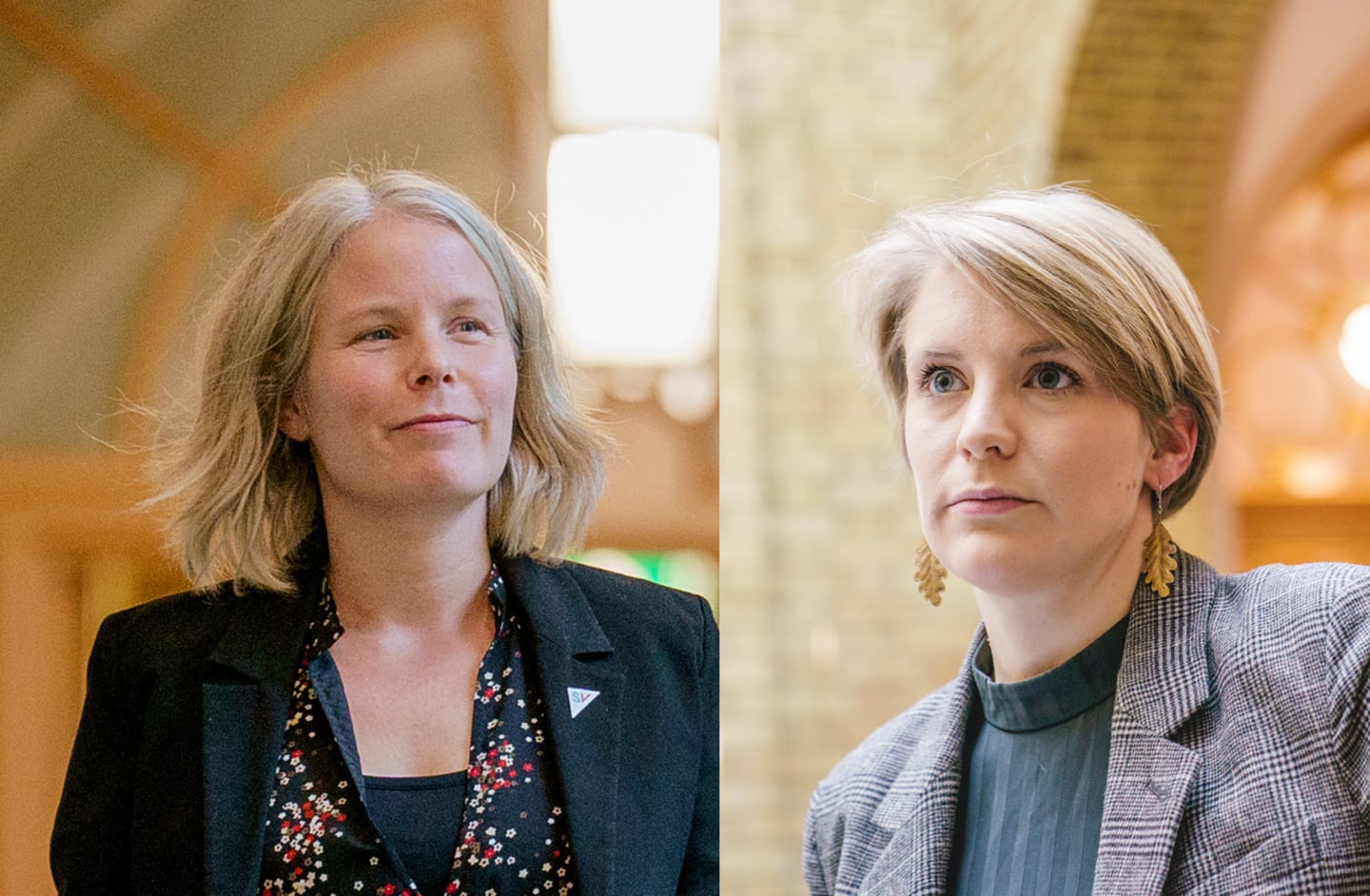 Kirsti Bergstø og Kari Elisabeth Kaski er kandidater til å overta ledervervet i SV.