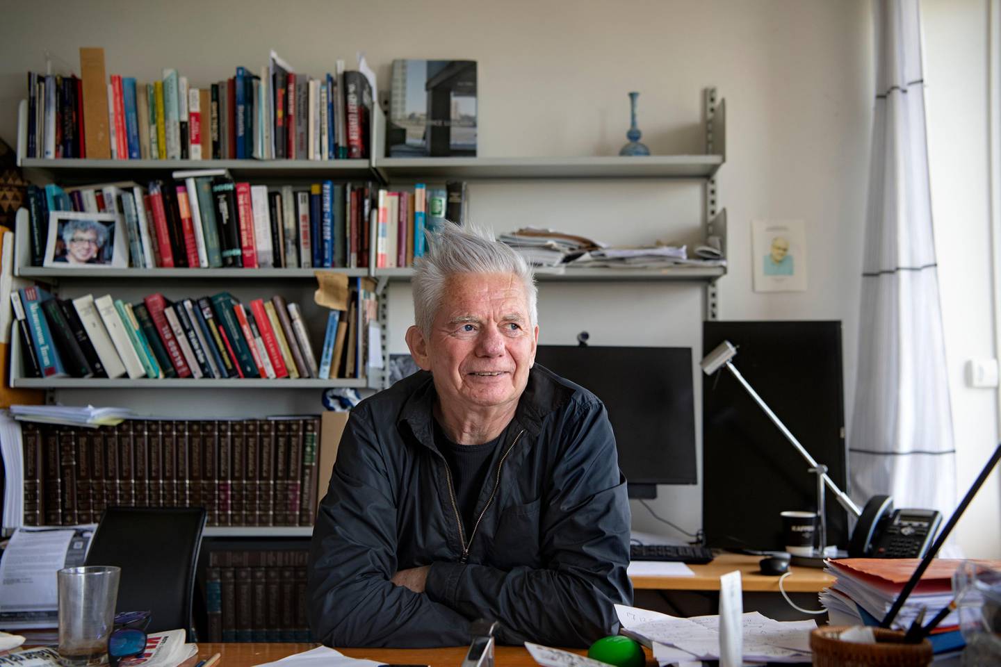 Karl Ove «Kalle» Moene. Økonom og professor ved Økonomisk institutt ved Universitetet i Oslo. Blindern. 