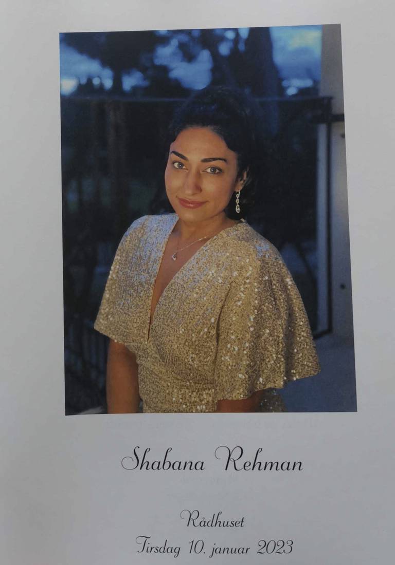Shabana Rehman gravlegges tirsdag 10. januar i Oslo Rådhus.