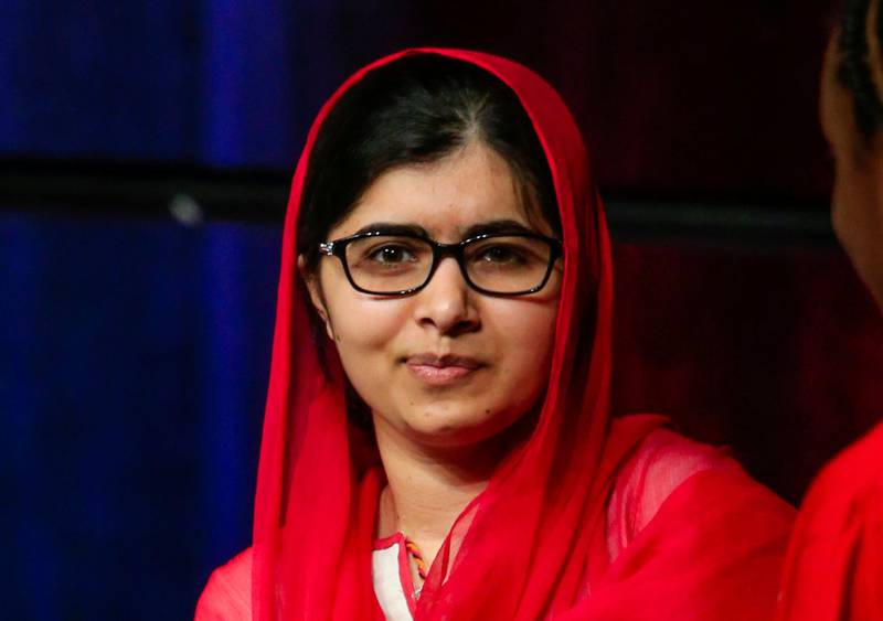 Pakistansk aktivist Malala Yousafzai.