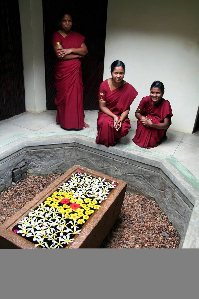 Stress ned med ayurvediske behandlinger i Kerala i India. FOTO: CHRISTINE BAGLO