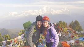 På fjelltur i Nepal
