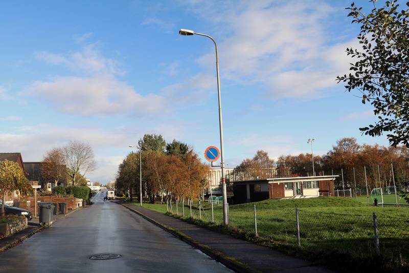 Området på sjøsiden av Langflåtveien er aktuell som skoletomt. Politikerne skal ta stilling til det 1. november.