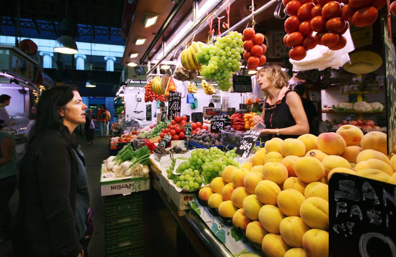 Bli med på guidet omvisning på matmarkedet La Boqueria i Barcelona. FOTO: CHRISTINE BAGLO