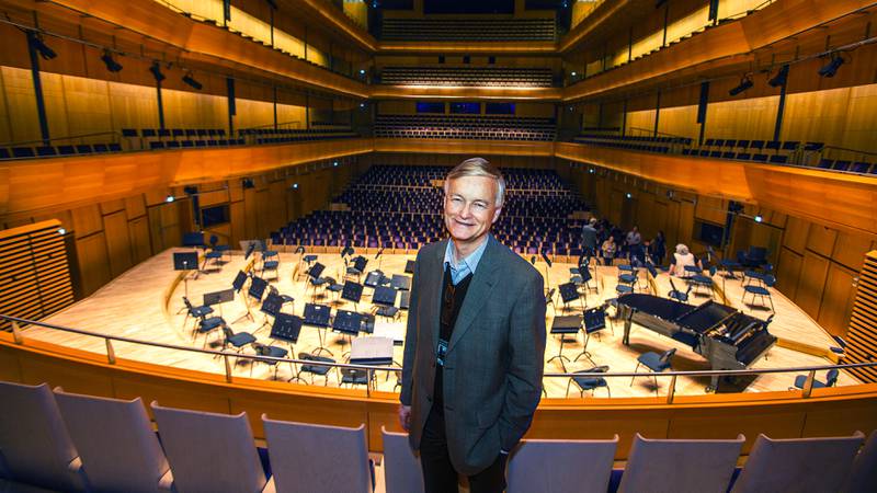 Per-Harald Nilsson, administrerende direktør i Stavanger konserthus, er meget godt fornøyd. Foto: Roy Storvik