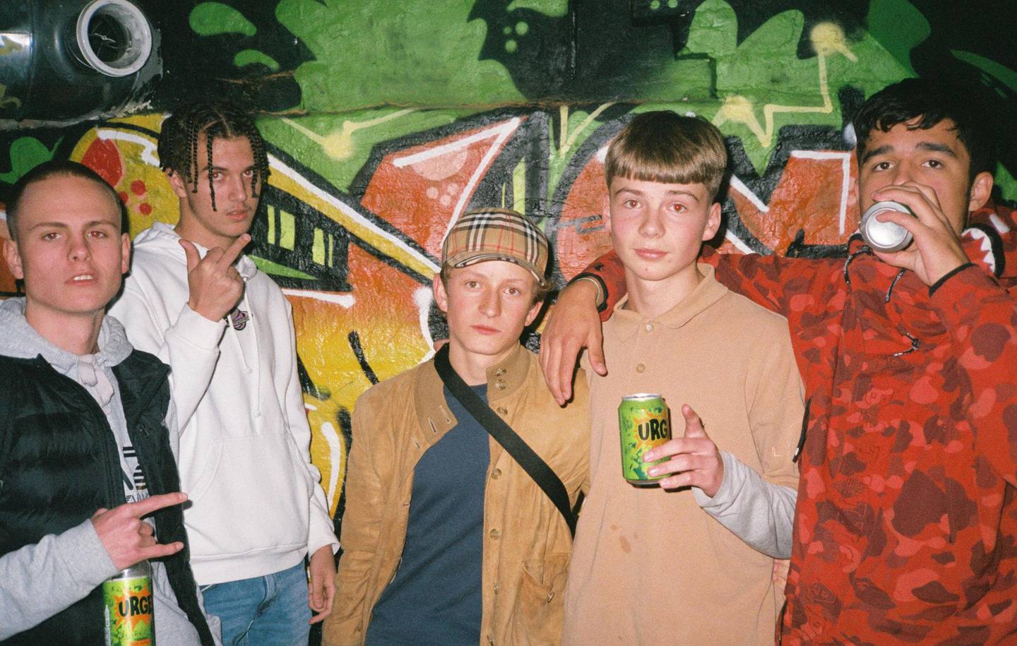 Klar for Bylarm: Jon Ranes (i midten), med rapgruppa Undergrunn. FOTO:,MERKEVARE/MAJOR