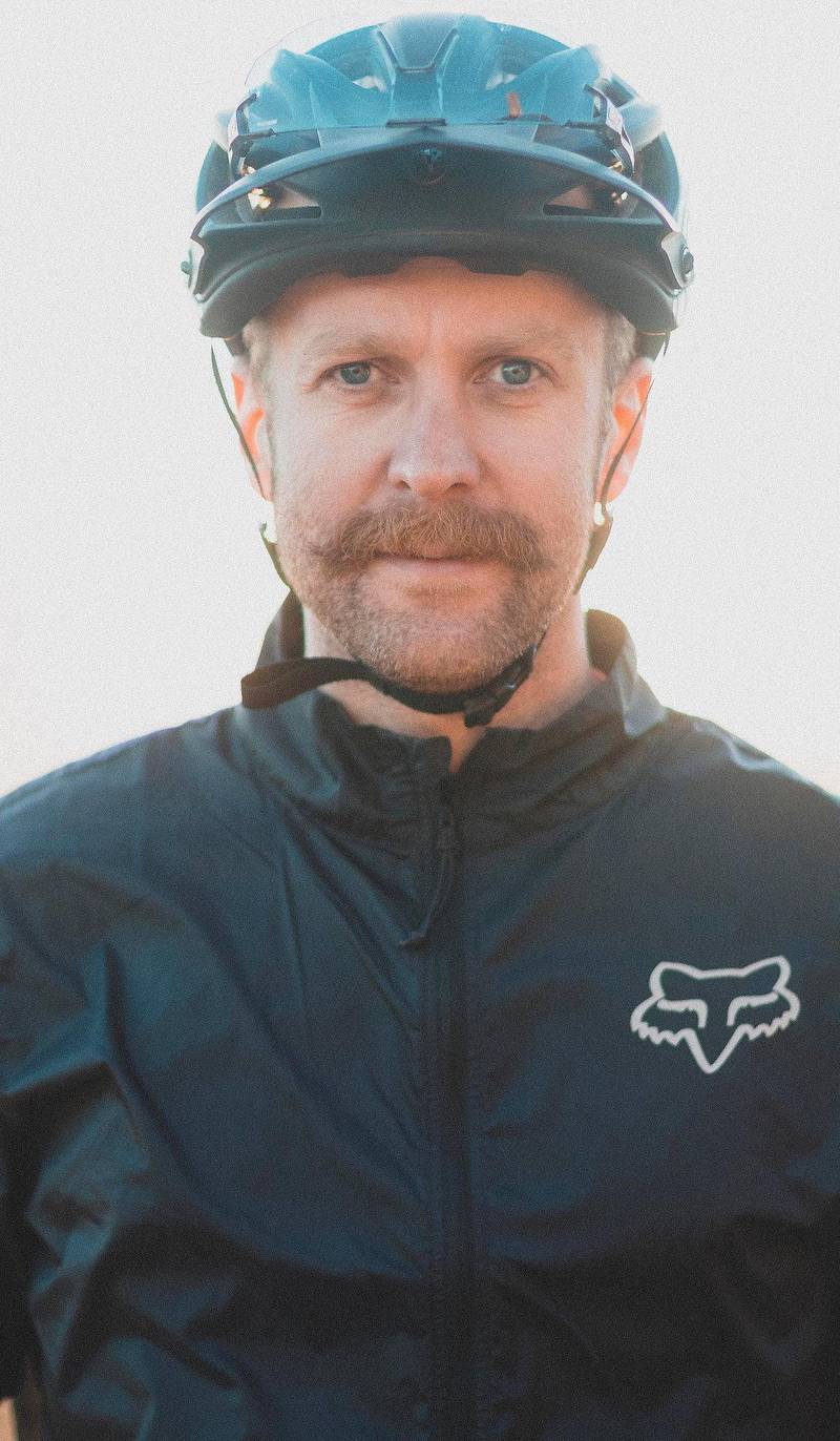 Redaktør i magasinet Terrengsykkel, Kristoffer Kippernes, sier familievennlighet har blitt en nøkkelfaktor for sykkelparker i Norge. Foto: Øyvind Aas/Terrengsykkel/NTB scanpix