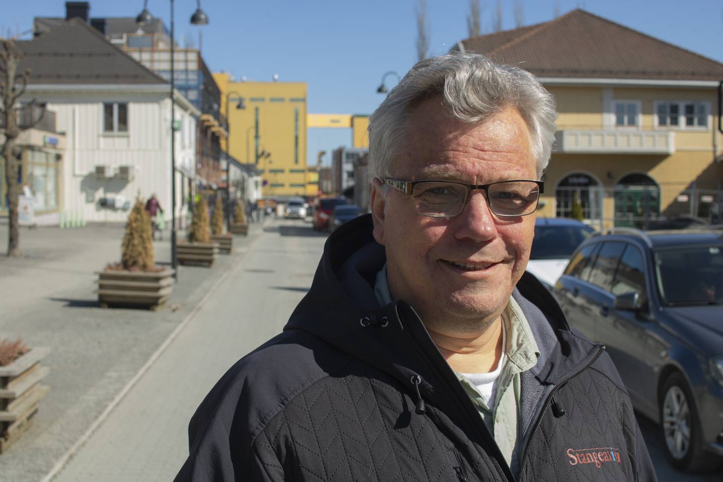 Redaktør i Stangeavisa Lars Kristian Seierstad.