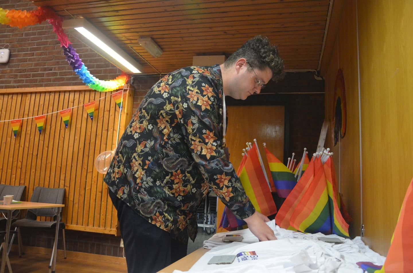 Lars Kaupang, prosjektleder for Barents Pride på norsk side.