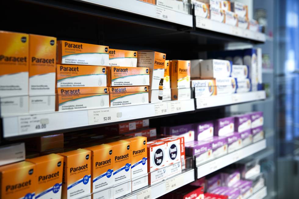 Statens legemiddelverk endrer doseringsanbefalingene for det populære legemiddelet paracetamol, som mange bruker. 
Foto: Berit Roald / NTB
