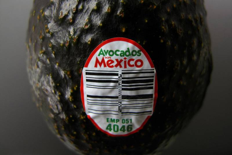 Rammes: USA importerer mye frukt og grønt for rundt 12 milliarder dollar fra Mexico, deriblant avokado. FOTO: NTB SCANPIX
