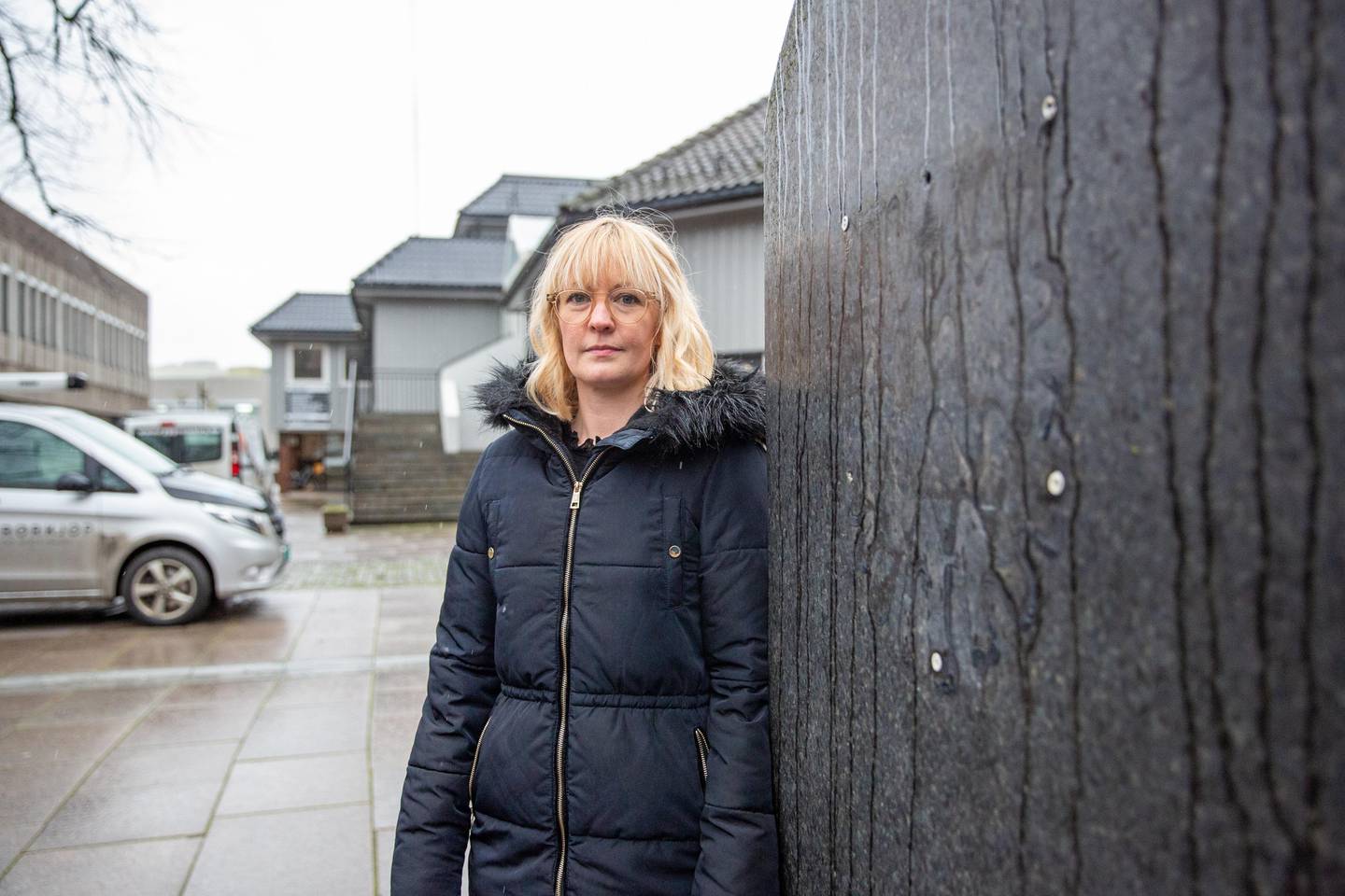 Renate Holtet i Moss kommune hadde ansvaret med å finne et nytt hjem til skiltet som hang foran Mosseporten.