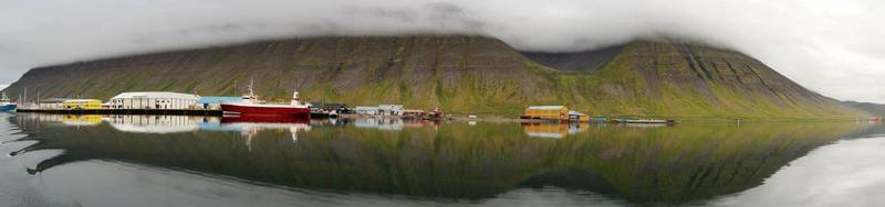 Isafjordur er Vestfjordenes "storby", og en flott base for å utforske regionen. FOTO: CHRISTINE BAGLO