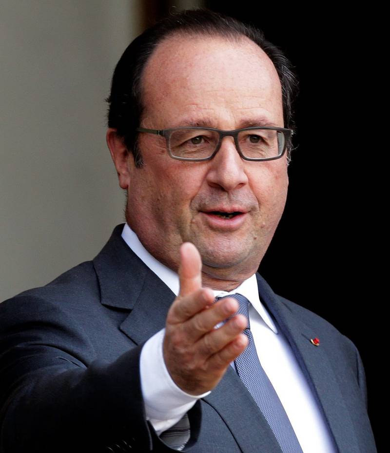 President François Hollande. FOTO: NTB SCANPIX